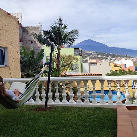 Casa" Vistas Al Teide" Mar Piscina Privada Parking Cubierto Gratuito En Las Instalaciones La Victoria de Acentejo Esterno foto
