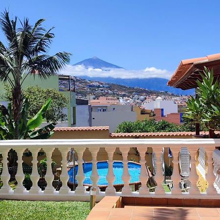 Casa" Vistas Al Teide" Mar Piscina Privada Parking Cubierto Gratuito En Las Instalaciones La Victoria de Acentejo Esterno foto