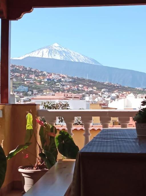 Casa" Vistas Al Teide" Mar Piscina Privada Parking Cubierto Gratuito En Las Instalaciones La Victoria de Acentejo Esterno foto
